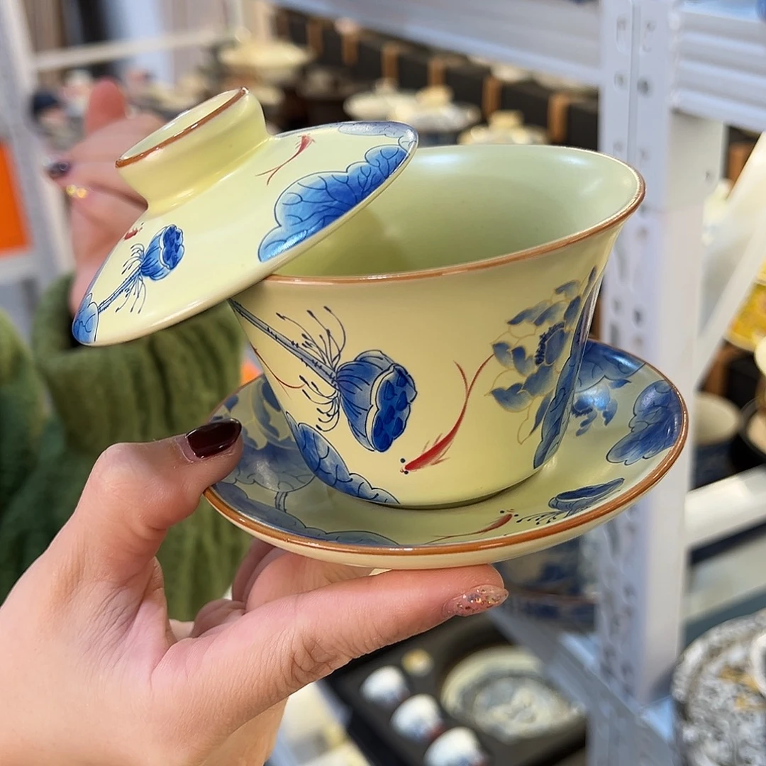 盖碗很漂亮我很喜欢