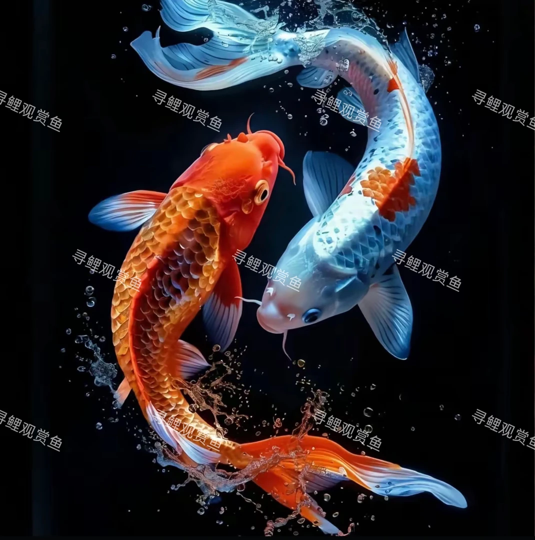 寻鲤冷水好养锦鲤鱼昭和红白大正观赏鱼耐活活鱼活体