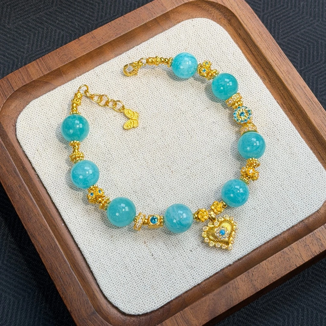 <客订展示>足金999手链DIY水晶附加（200）预估10-20g-拍前联系