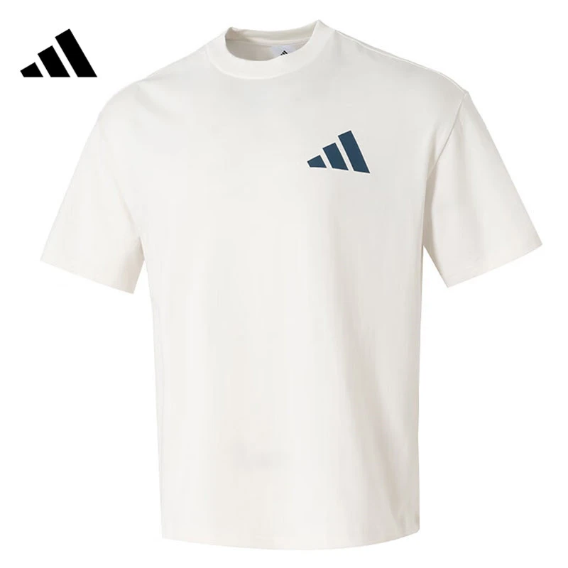 Adidas阿迪达斯夏季男子运动休闲短袖T恤JX9127