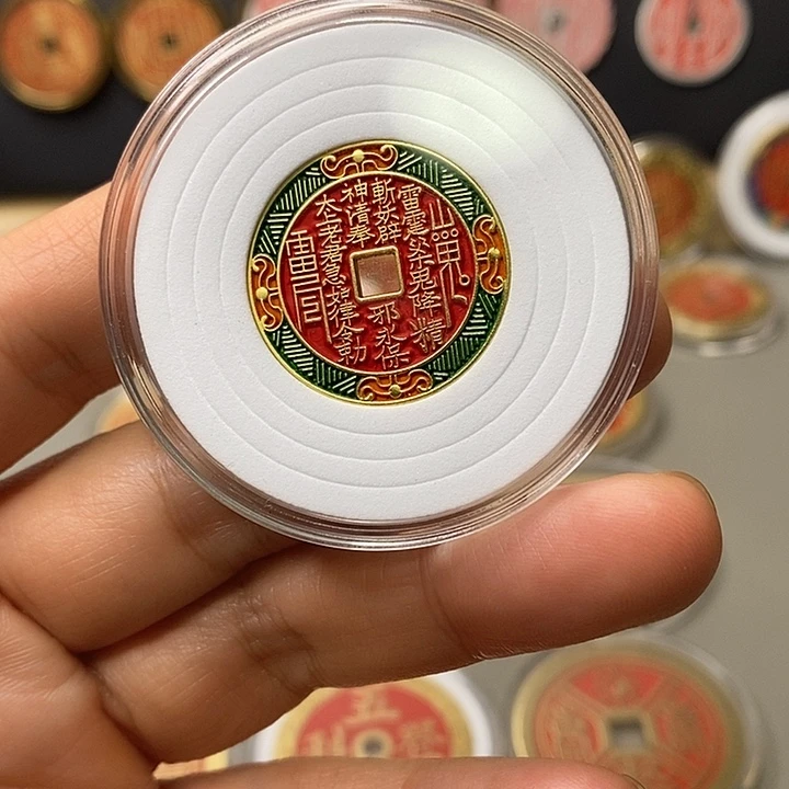铜现代仿制工艺文创铜币