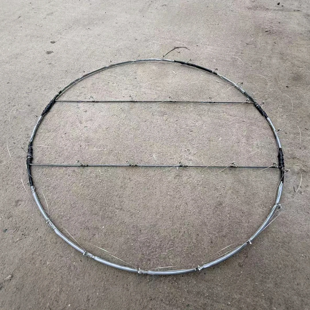 圆形89尼龙鱼线圈户外天落适用螃蟹大圈