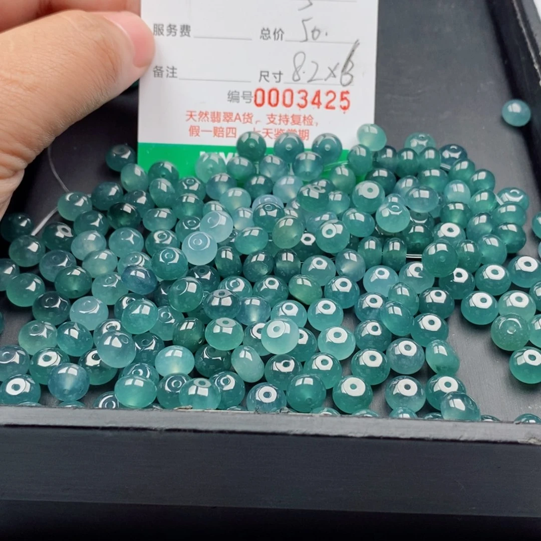 翡翠未镶嵌手链多样性发自选