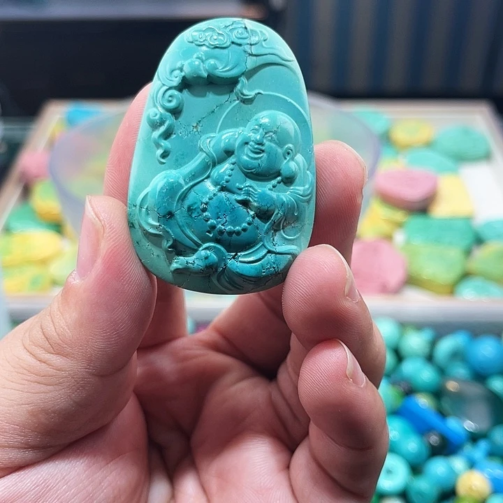 菱锰矿未镶嵌珠宝半成品