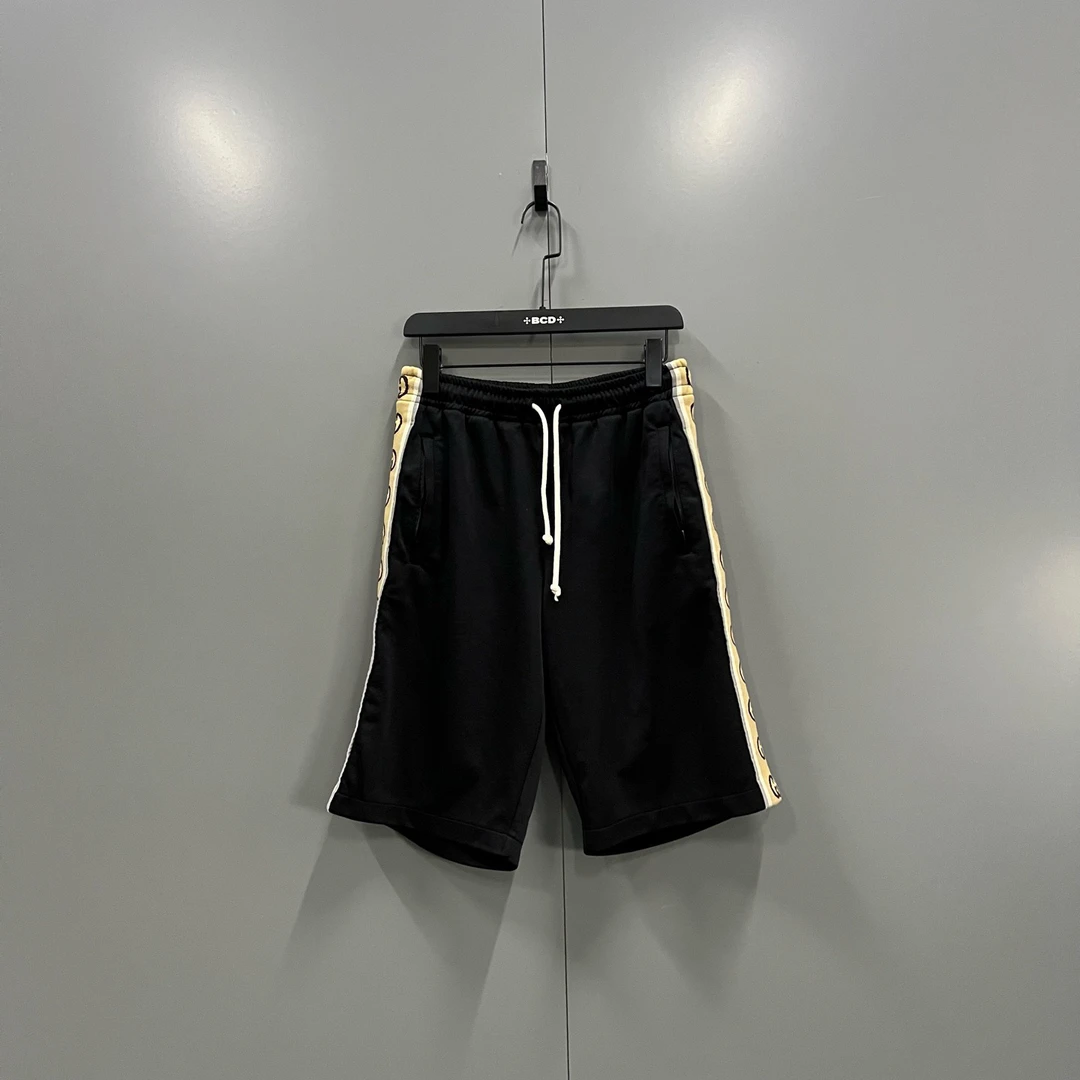 95新 GUCCI/古驰 jp809  侧边GG抽绳短裤 S码 019303