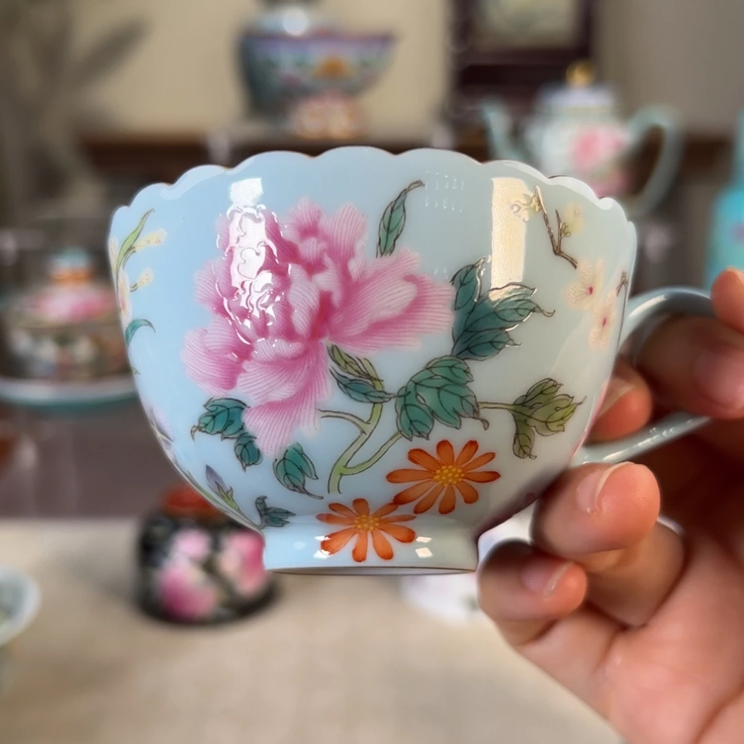 H****纯手工手绘 高端茶器