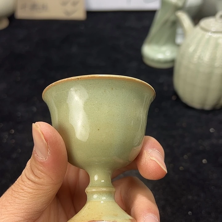 汉***军陶其他龙泉窑酒杯