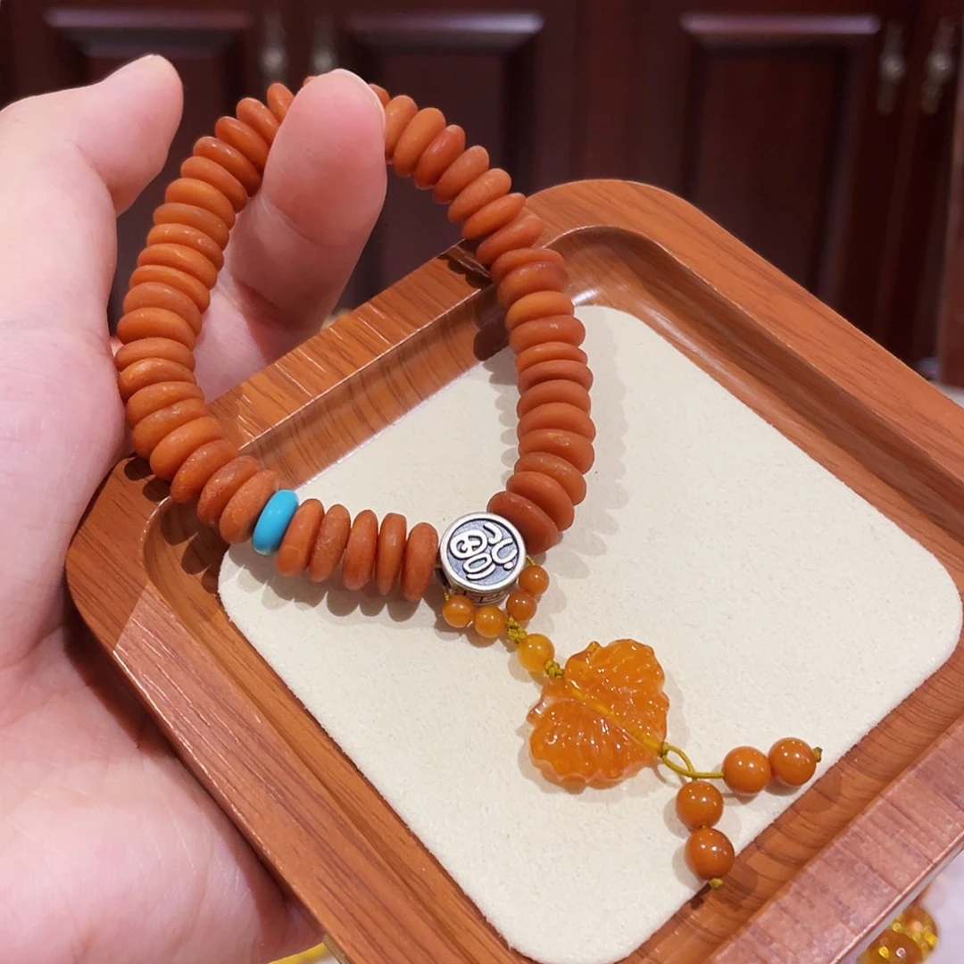 手链蜜蜡未镶嵌手串