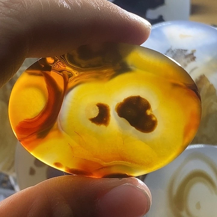 未镶嵌颈饰玛瑙/玉髓西****迹