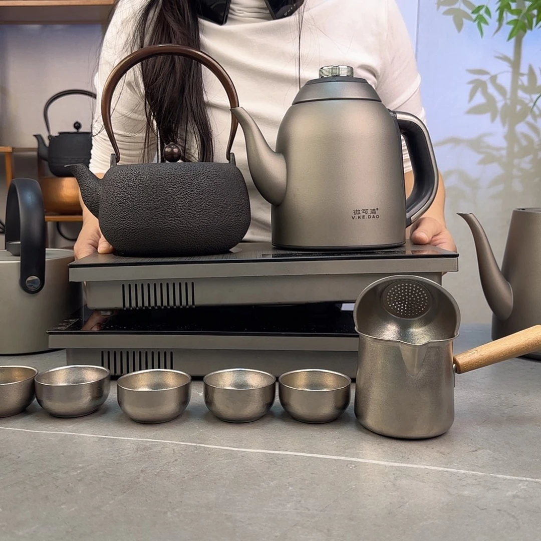 โ***ด纯钛烧水壶煮茶器系列