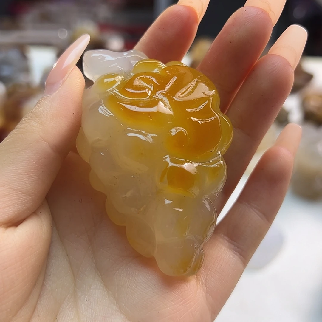 玛瑙/玉髓合金颈饰
