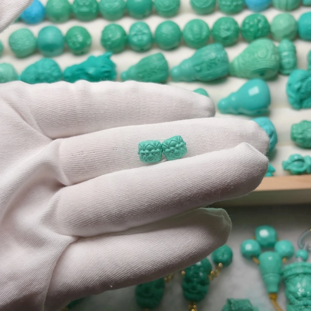 卡8尺寸并蒂莲一对高瓷