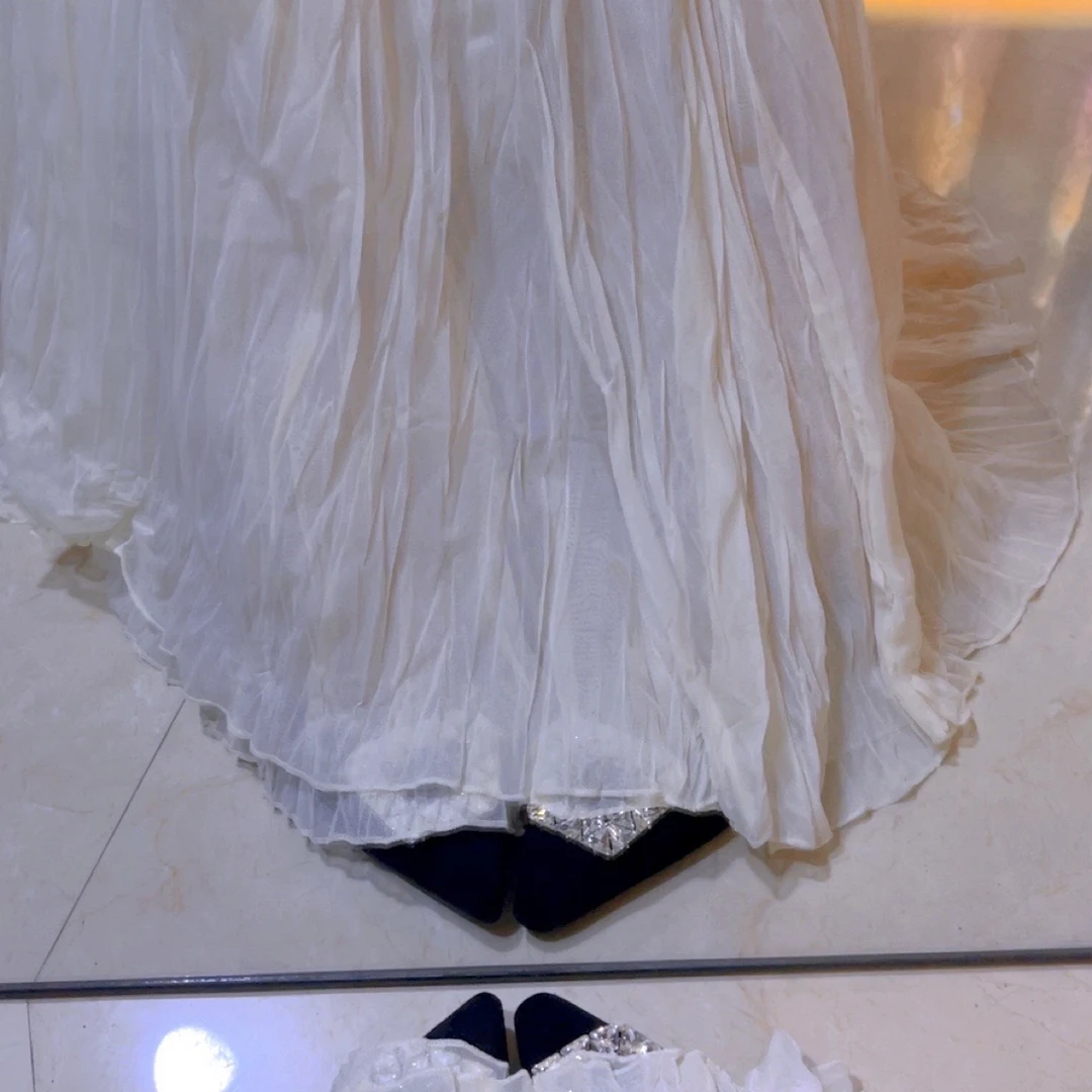 复古名媛尖头单鞋黑色大气中跟一脚蹬水钻时尚单鞋黑色气质春秋