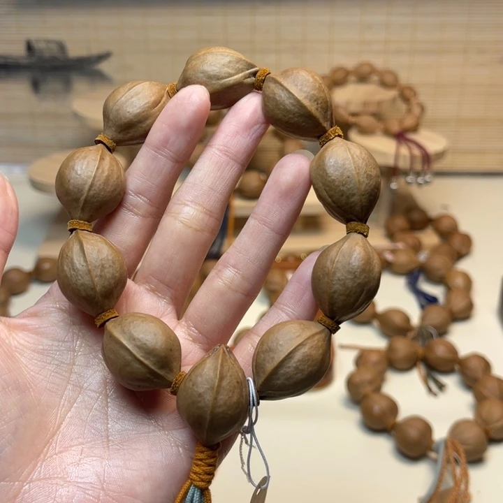 佛***橄榄核手串/手链19.27精品梅林铁核