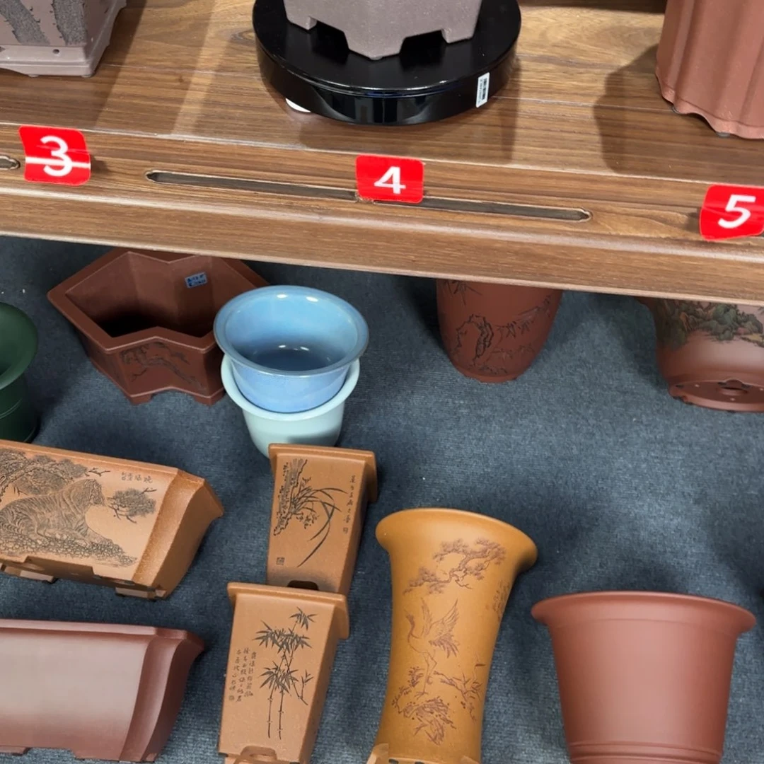 雨***片正宗高温手工花盆