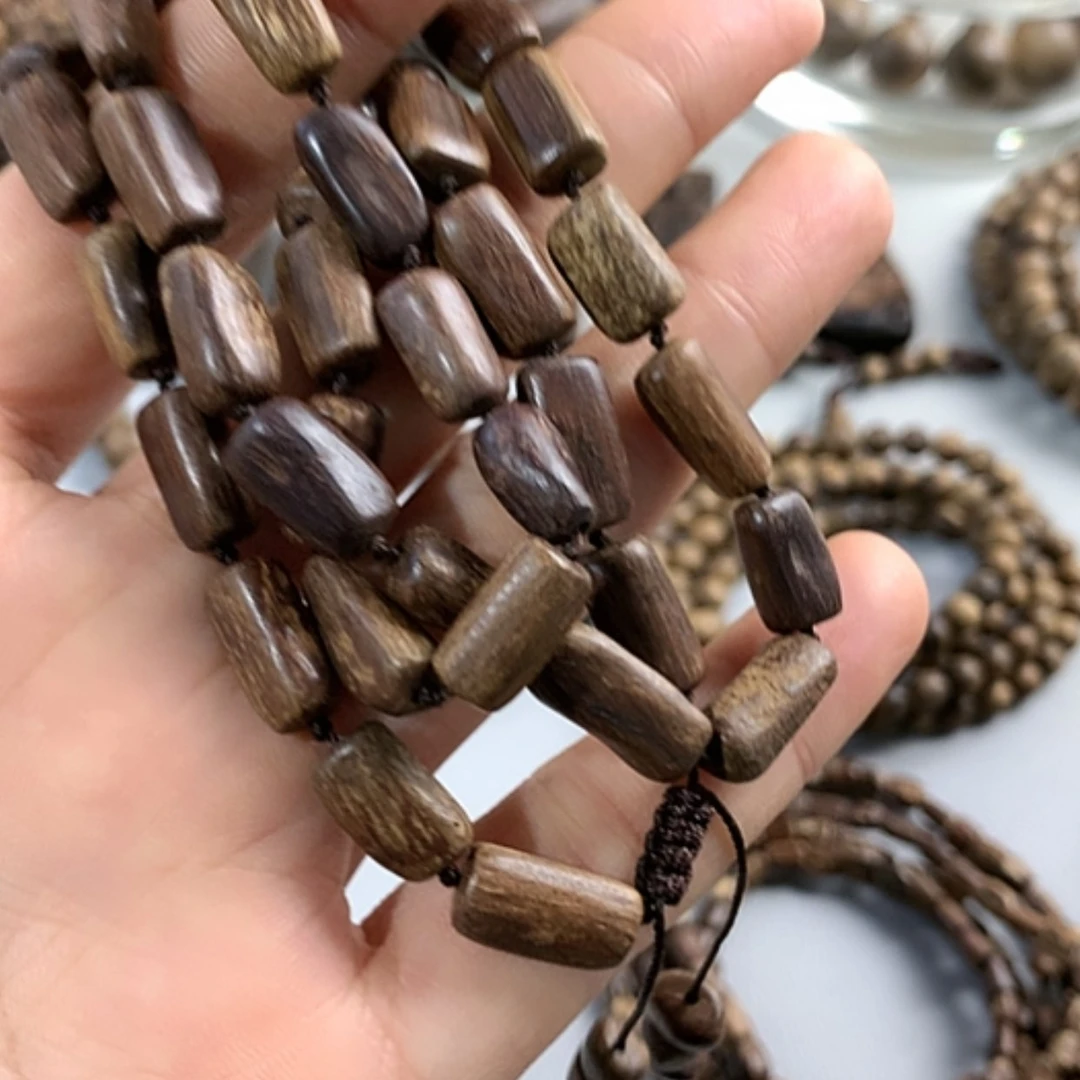【闪购商品】沉香手串加里曼丹沉香15克多圈沉水的