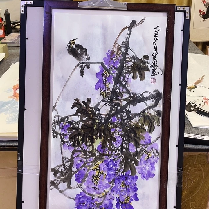国画张圣敏先生纯手绘作品