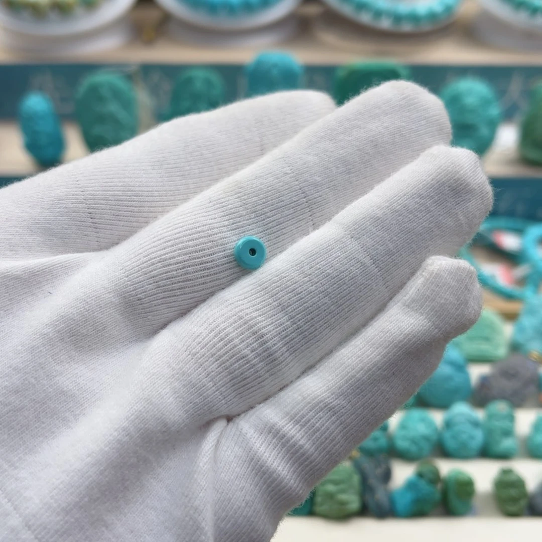 绿松石珠宝奇石未镶嵌J***y