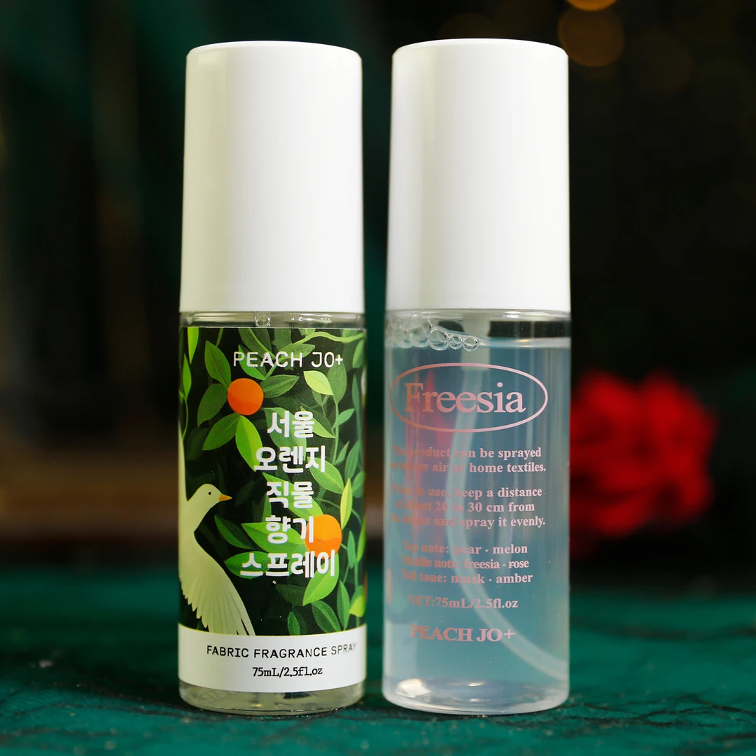 桃作衣物香氛喷雾织物护理持久留香小苍兰橙子清新剂去异味香水