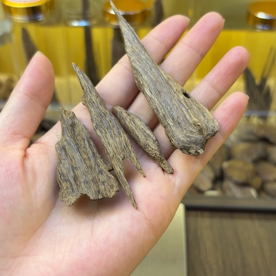 海南沉香熟结土沉树心7克