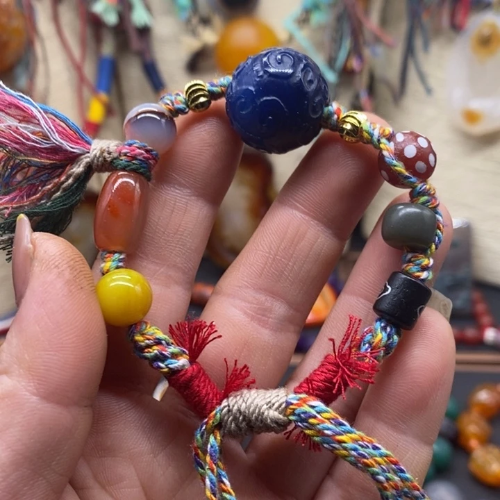 玛瑙/玉髓手链合金