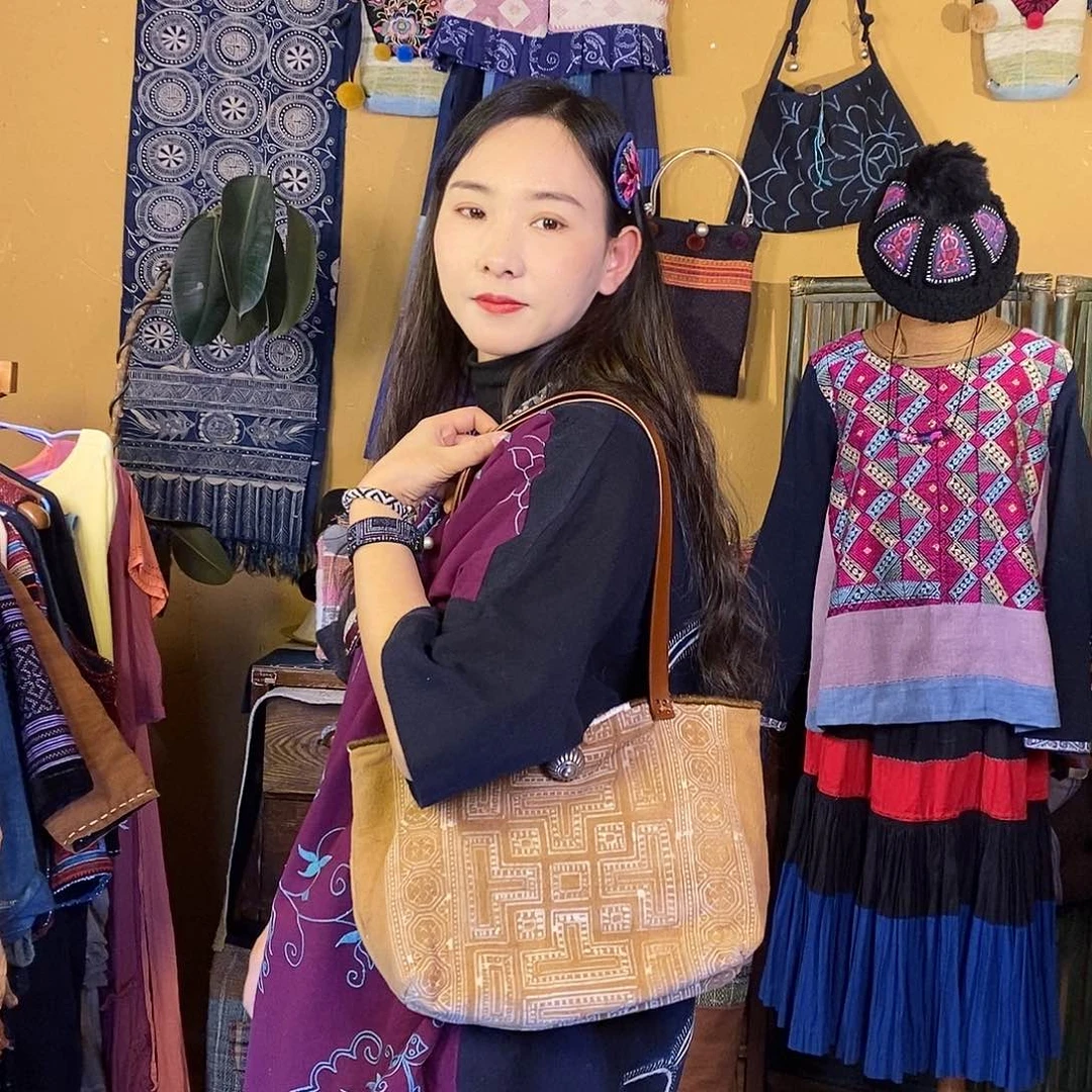 织绣手工制作包包