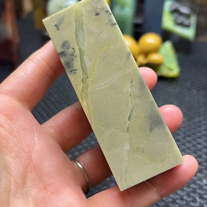 我***茶青田石印章石印章石