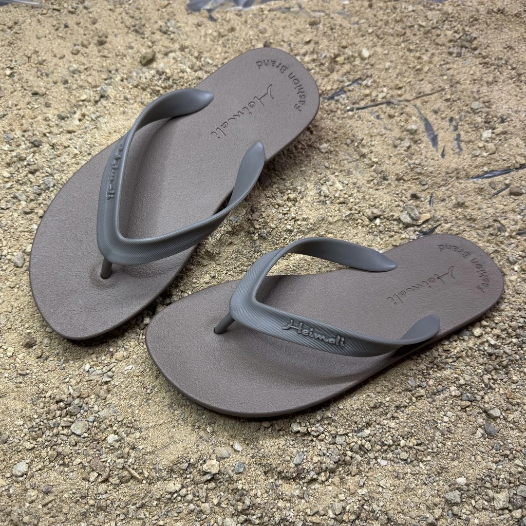 轮胎底越南橡胶人字拖ins网红同款夏季男外穿 防滑防臭沙滩拖鞋男