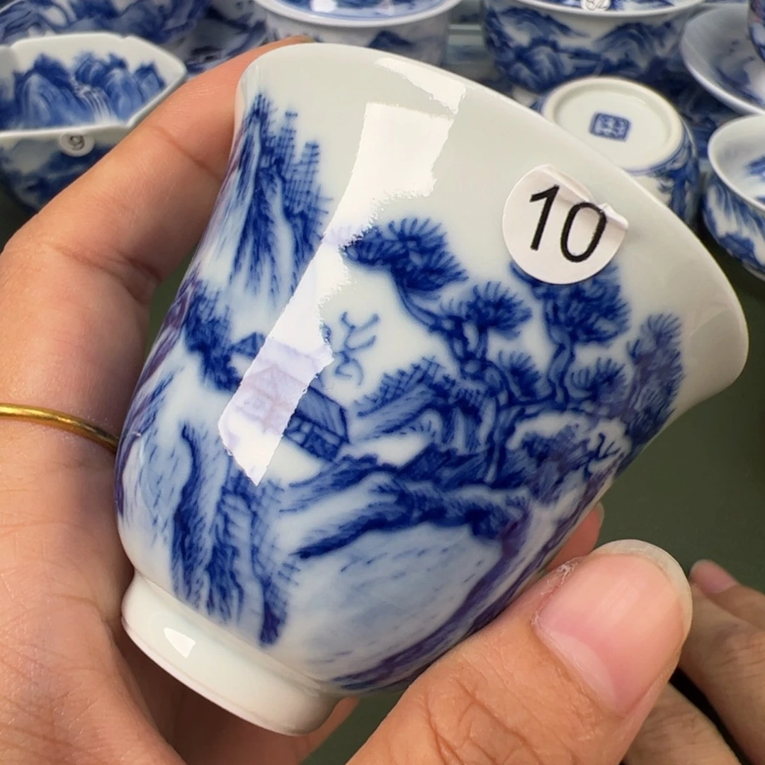 木木景德镇纯手工纯手绘茶具10