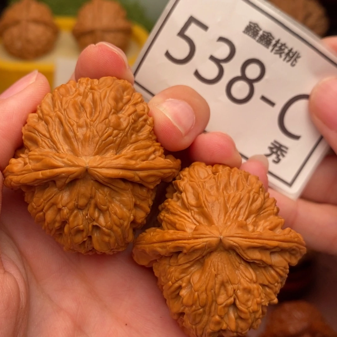 M***y把件文玩核桃白狮41……