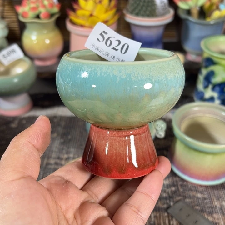 口6 手工花盆满30包邮