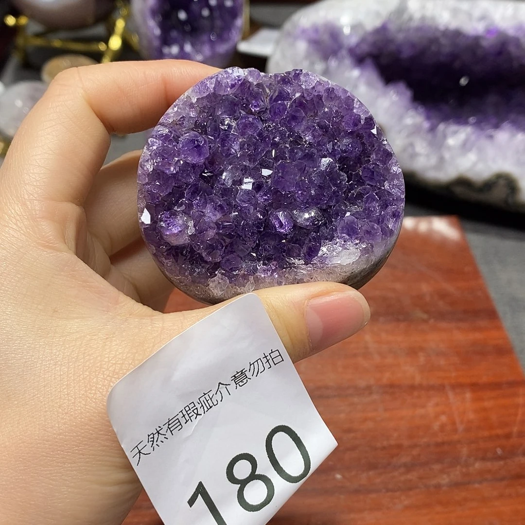 未镶嵌珠宝半成品紫晶