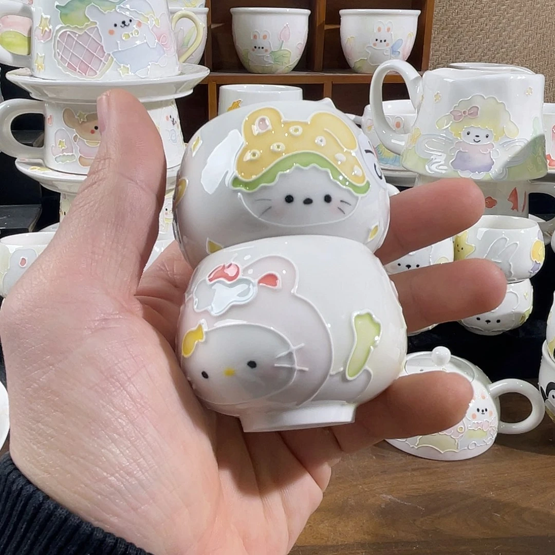 漫甜手工陶瓷杯子73
