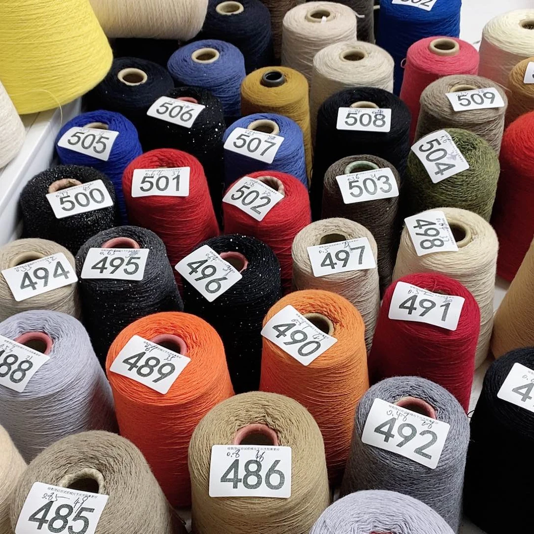 山羊绒毛线植绒490