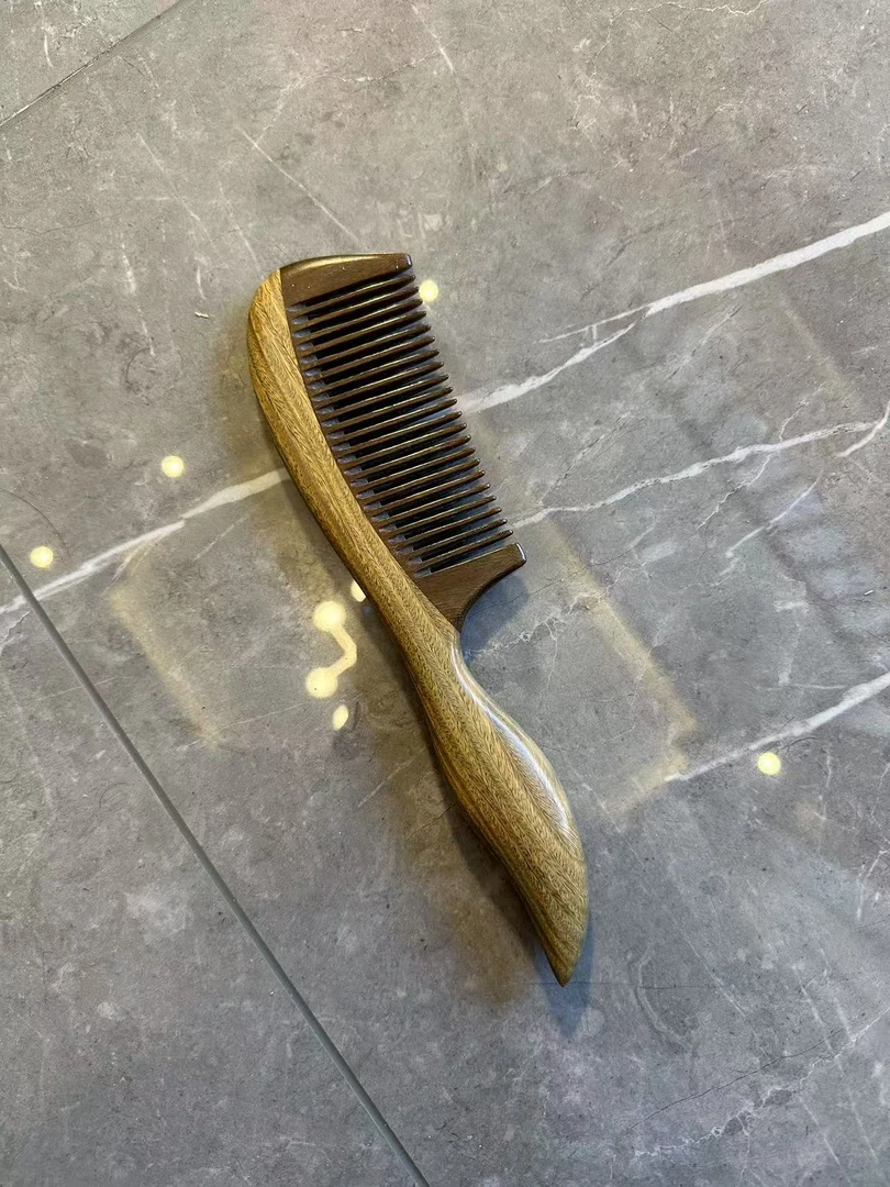 滕厂长推荐绿檀高端木梳