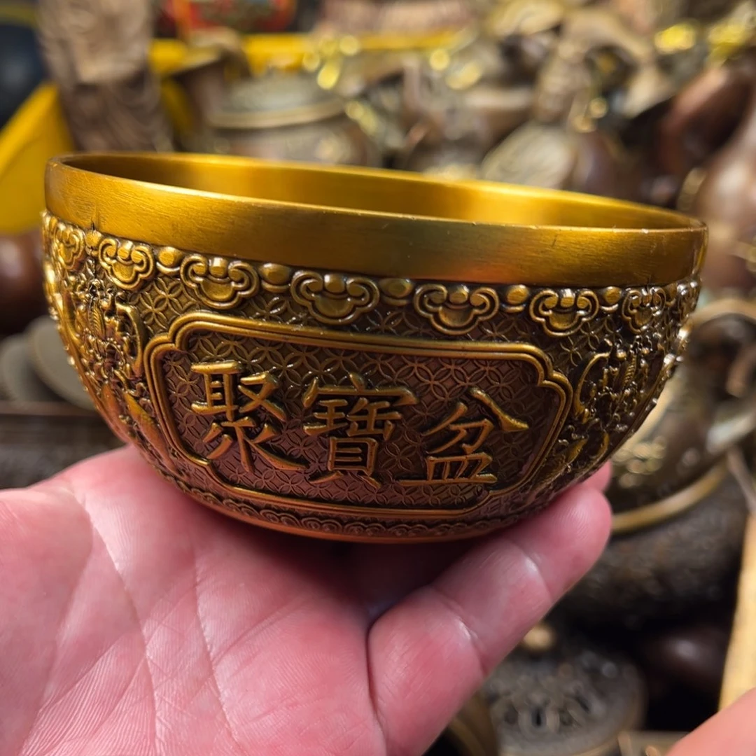 茶壶香炉铜器摆件