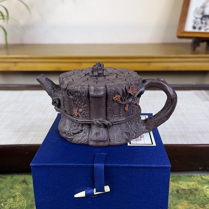 紫砂茶壶福利款束柴三友