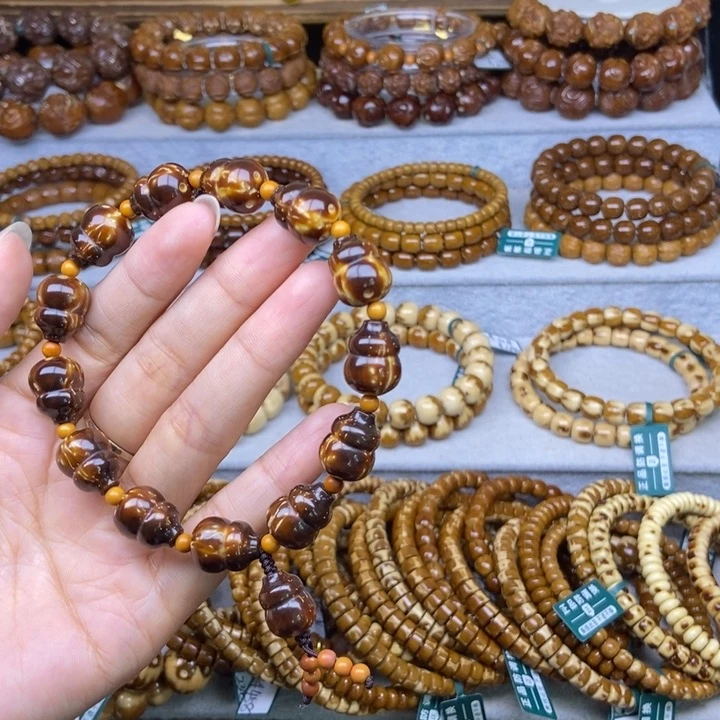 手串紫金鼠半实心葫芦11