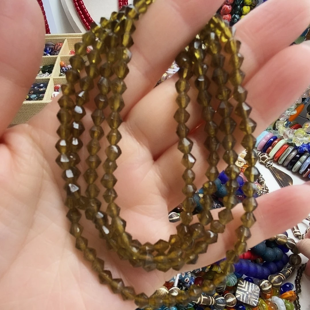 琉璃颈饰尼泊尔卡4小珠079