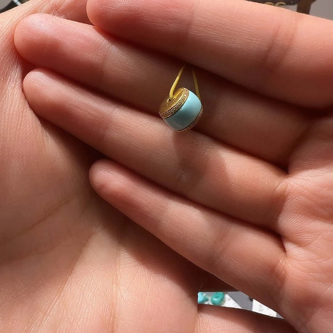 绿松石未镶嵌配饰