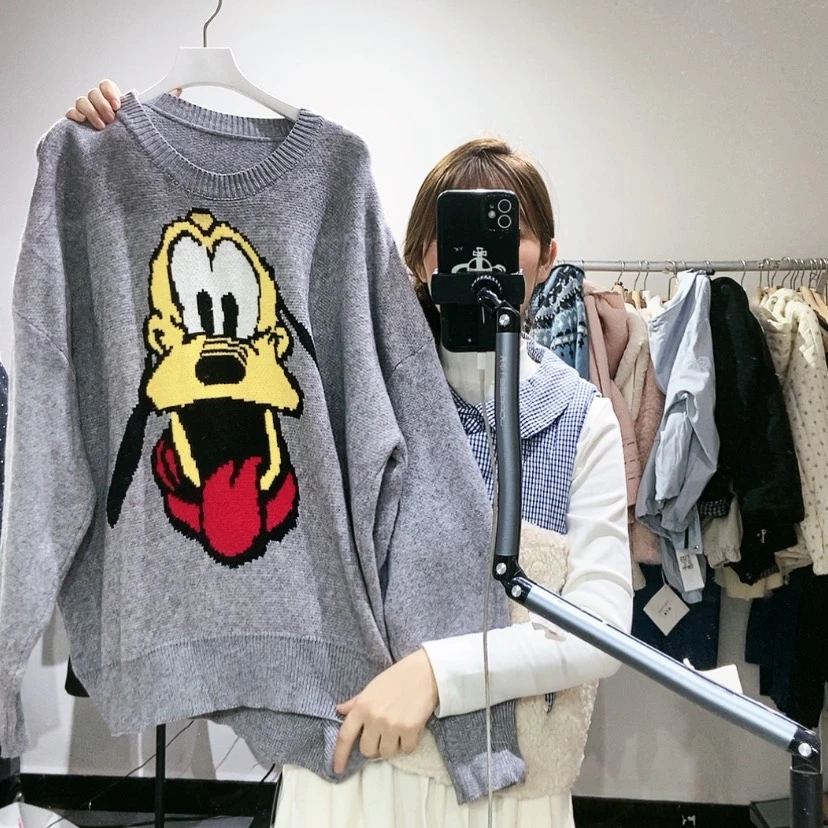 【闪购商品】灰色套头
