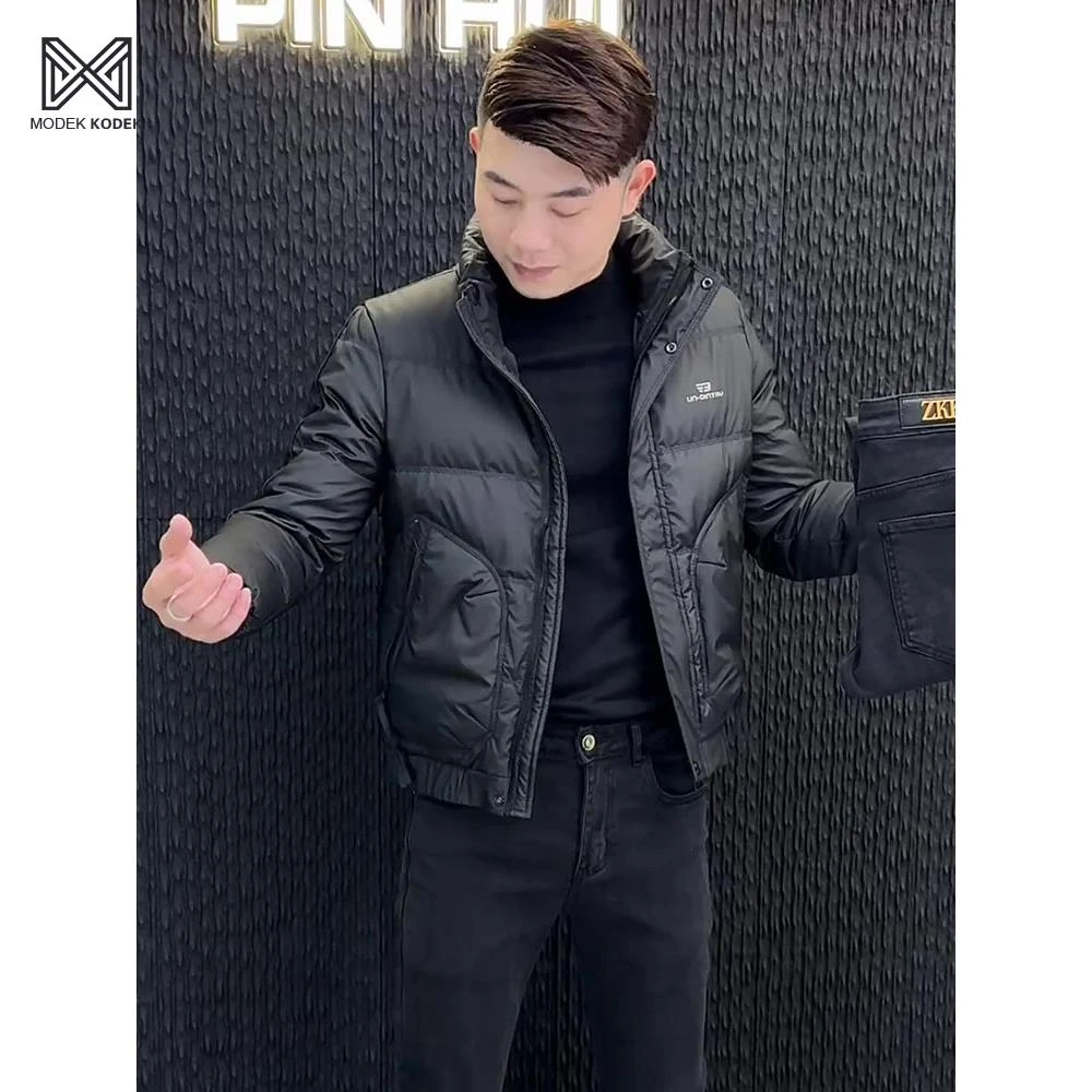 MODEK KODEK高品质立领修身羽绒服2025韩版潮流加厚保暖轻薄外套