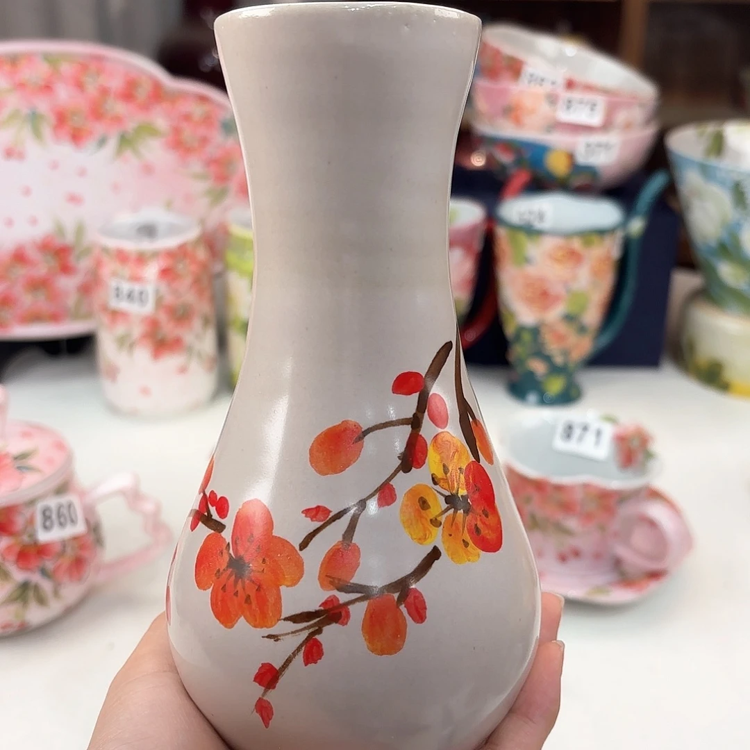 景德镇手绘高温釉下彩陶瓷茶具