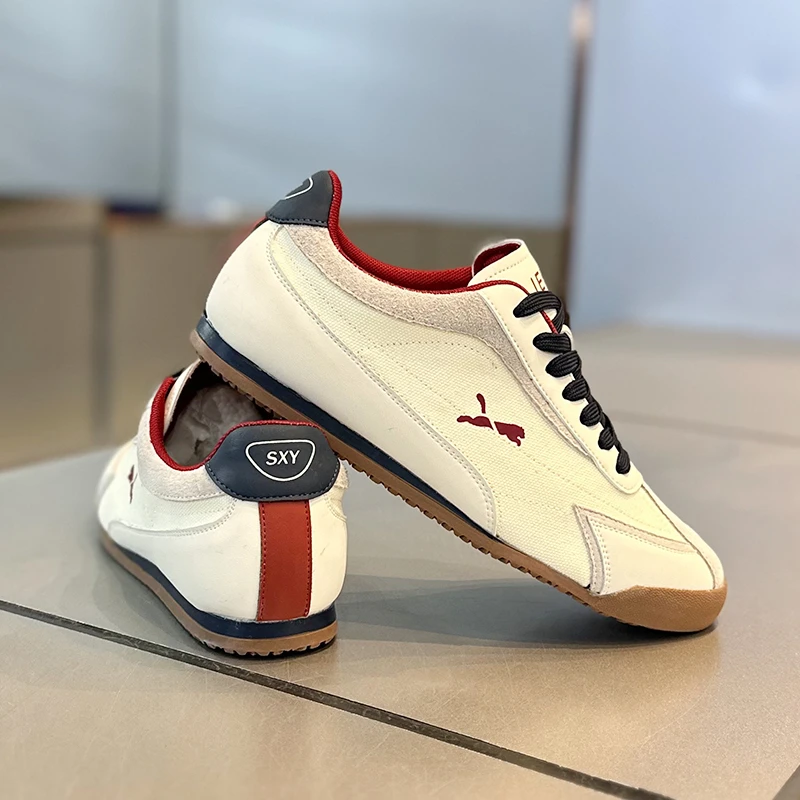 DMXUXM巴黎『设计风』新品好物~力荐！潮流低帮软底防滑休闲板鞋男潮