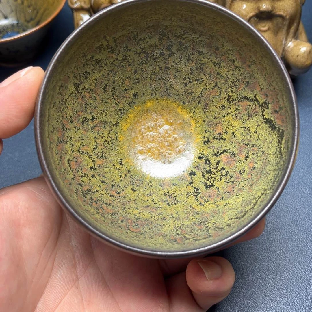 茶盏建盏手握泡茶主人杯