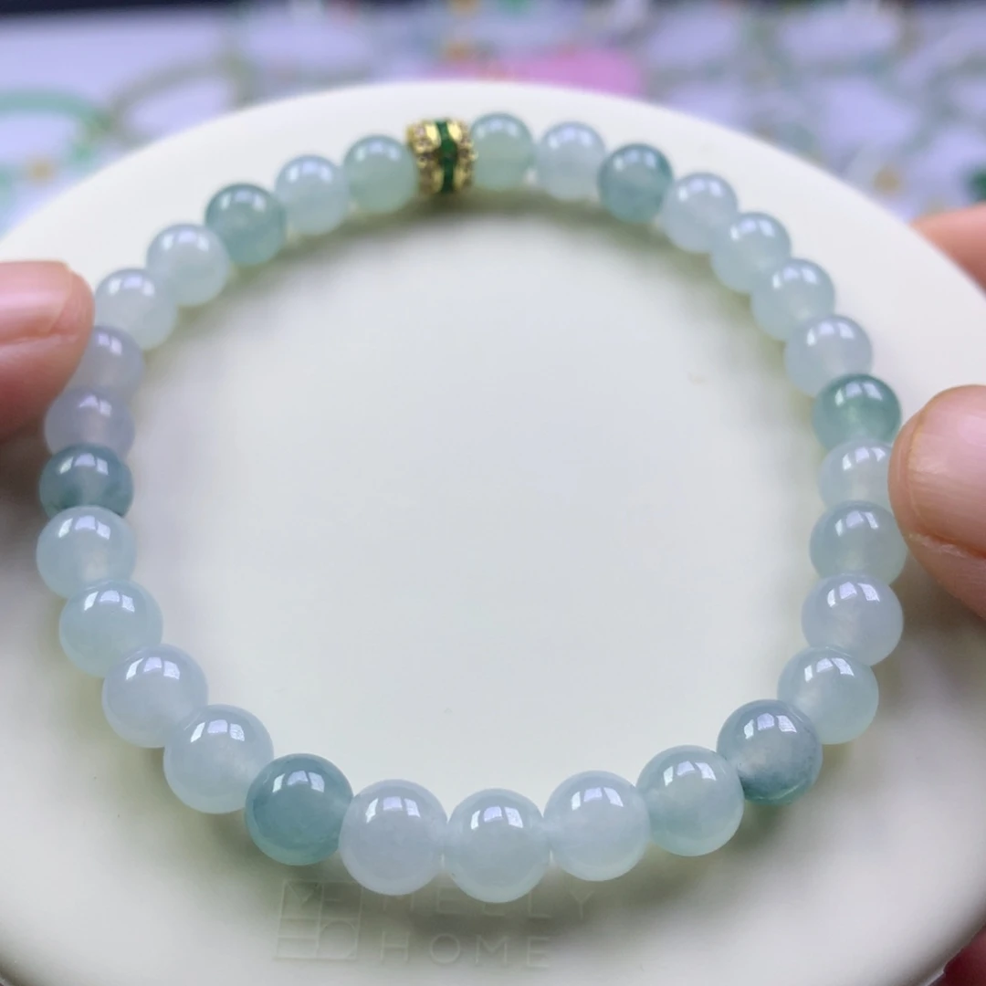 未镶嵌手串翡翠卡6