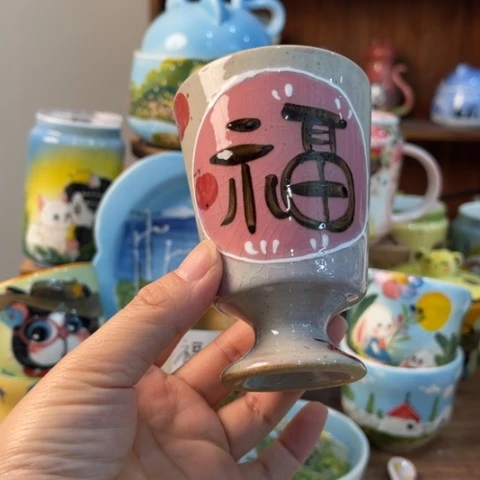 炉景德镇釉下手绘陶瓷