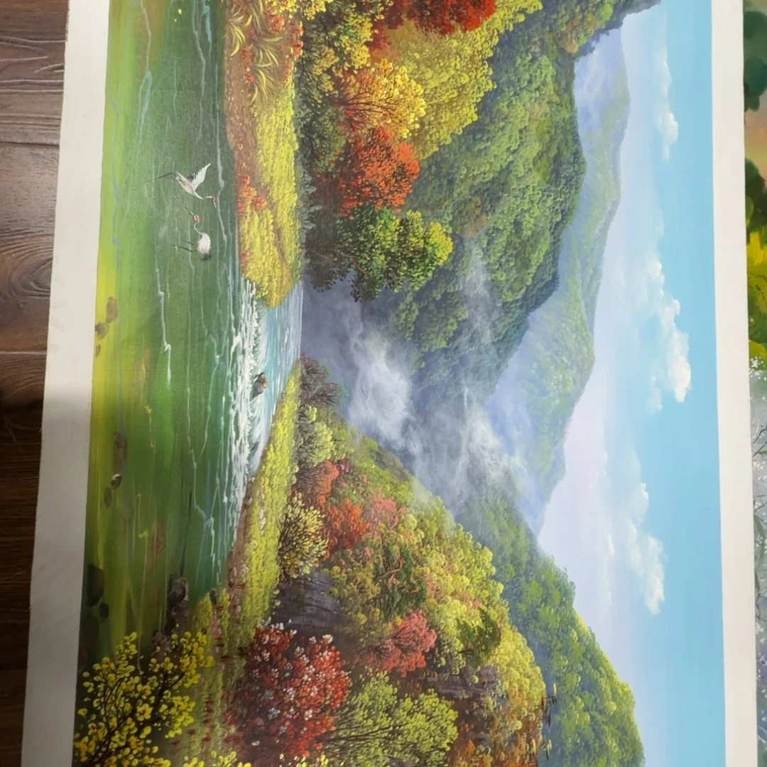 油画加油加油努力加油努力