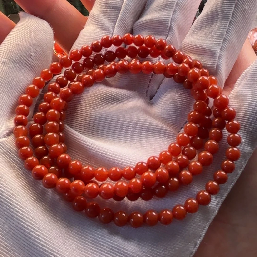 手链未镶嵌南红玛瑙
