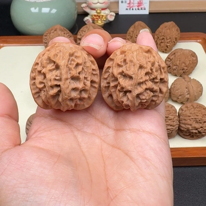 文玩核桃把件苹果36全品